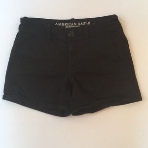 American Eagle black shorts